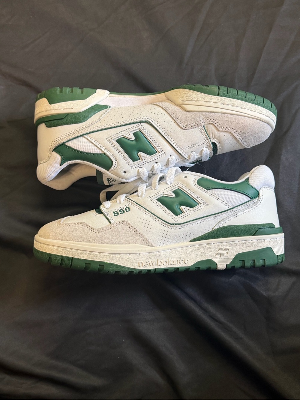 New Balance 550 White Green 2021 8.5 Men’s